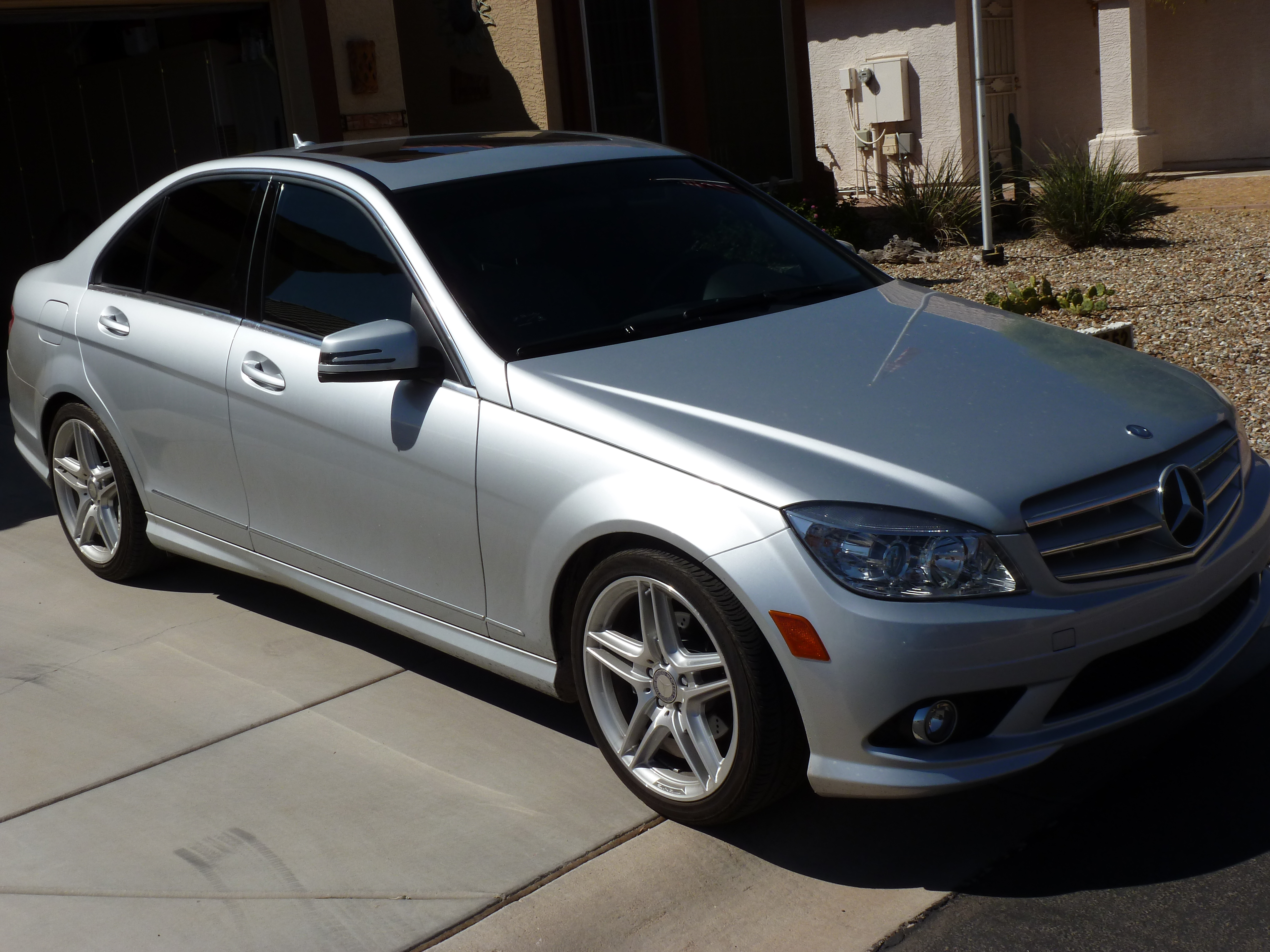 Tinted Mercedes