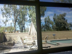 Residential window film - Scottsdale - before and after DR-25