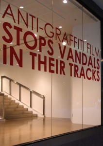 anti-graffiti film