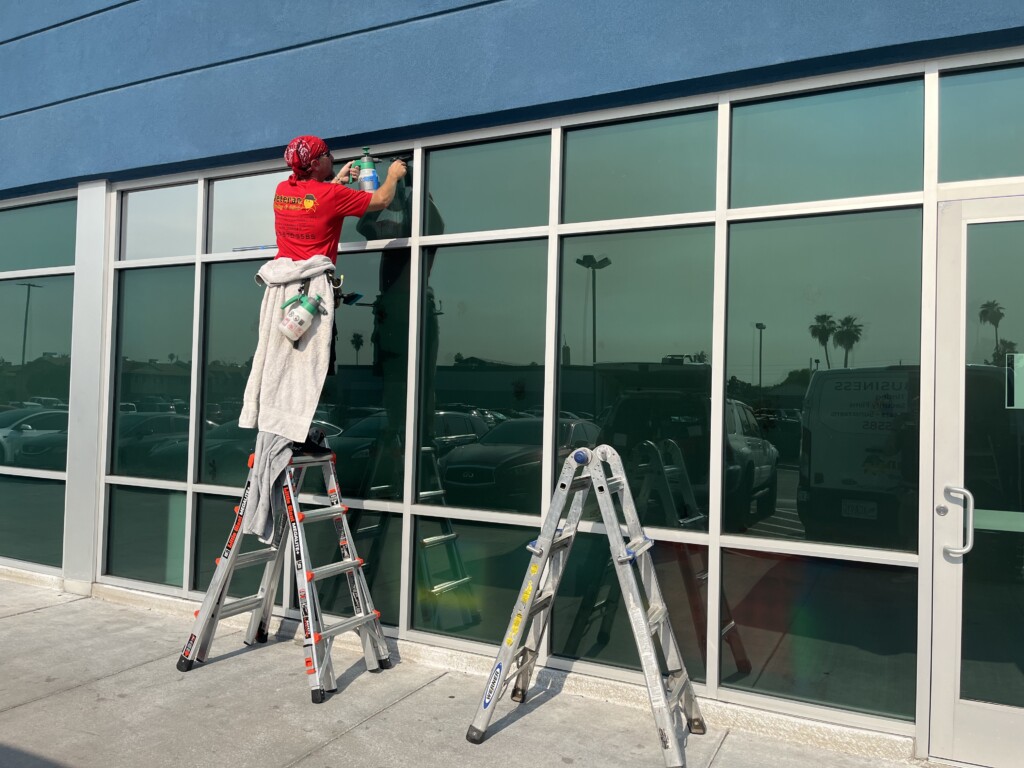 EOS Fitness - Exterior Solar Film